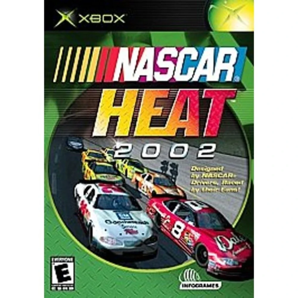 NASCAR Heat 2002 (Microsoft Xbox, 2001) Complete
